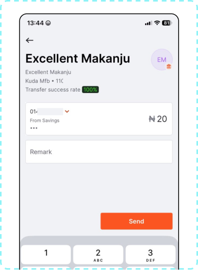GTBank transfer flow